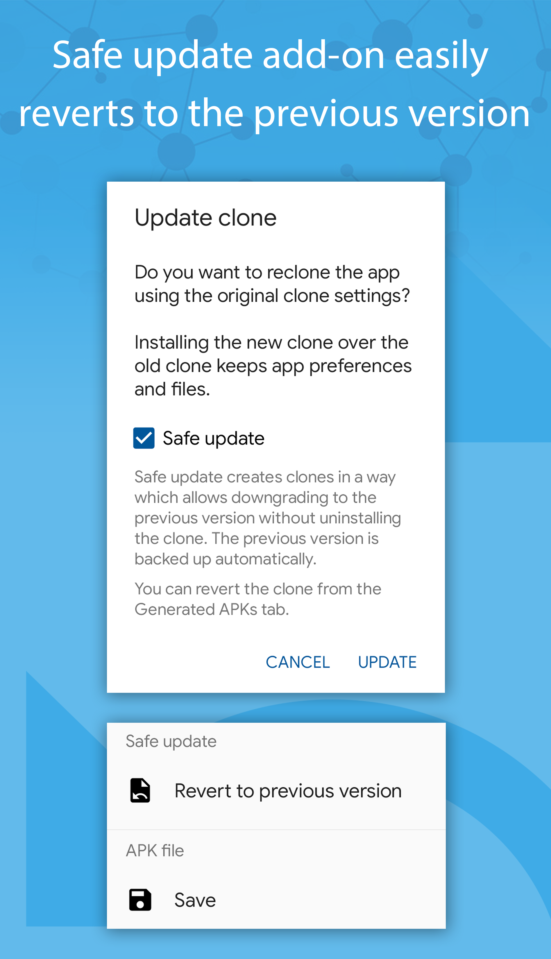 App Cloner add-ons – App Cloner